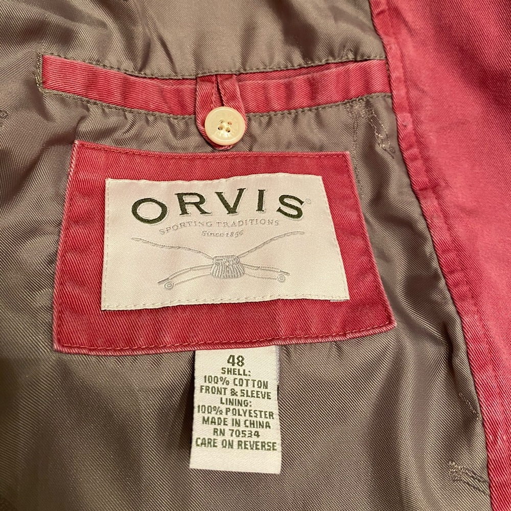 NEW Orvis jacket